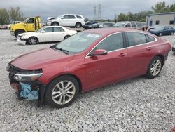 Carros salvage a la venta en subasta: 2016 Chevrolet Malibu LT