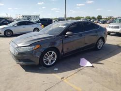 Salvage cars for sale at Grand Prairie, TX auction: 2018 Ford Fusion SE Hybrid