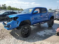 Carros salvage para piezas a la venta en subasta: 2017 Toyota Tacoma Double Cab