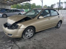 Salvage cars for sale at Cartersville, GA auction: 2009 KIA Spectra EX