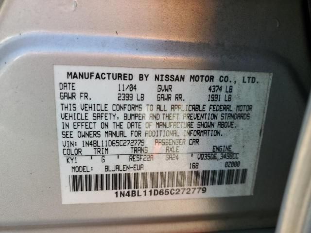 2005 Nissan Altima SE