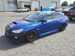 Salvage cars for sale at Woodburn, OR auction: 2017 Subaru WRX Premium