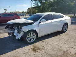 Chevrolet salvage cars for sale: 2018 Chevrolet Impala LT