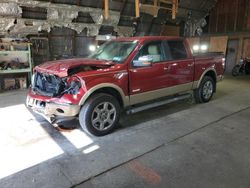 Ford salvage cars for sale: 2014 Ford F150 Supercrew