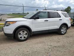 Salvage cars for sale at Houston, TX auction: 2013 Ford Explorer