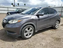 Salvage cars for sale at Mercedes, TX auction: 2018 Honda HR-V LX