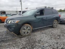 Nissan salvage cars for sale: 2019 Nissan Pathfinder S