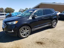 Ford salvage cars for sale: 2019 Ford Edge Titanium