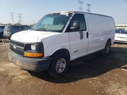 Chevrolet salvage cars for sale: 2004 Chevrolet Express G2500