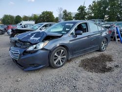 Subaru Vehiculos salvage en venta: 2015 Subaru Legacy 2.5I Limited