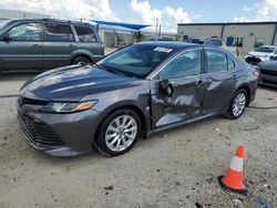 Salvage cars for sale at Arcadia, FL auction: 2018 Toyota Camry L