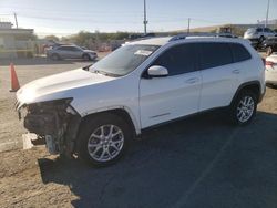 Salvage cars for sale at Las Vegas, NV auction: 2015 Jeep Cherokee Latitude