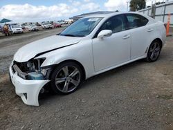 Salvage cars for sale at San Diego, CA auction: 2011 Lexus IS 250