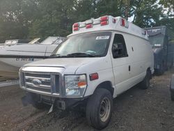 Salvage trucks for sale at New Britain, CT auction: 2013 Ford Econoline E350 Super Duty Van Ambulance