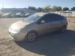 Salvage cars for sale at Sacramento, CA auction: 2005 Toyota Prius