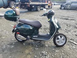 Salvage motorcycles for sale at Waldorf, MD auction: 2020 Vespa GTS 300