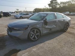 Salvage cars for sale at Lexington, KY auction: 2024 Honda Accord Hybrid Sport