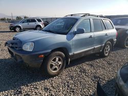 Salvage cars for sale at Reno, NV auction: 2002 Hyundai Santa FE GLS