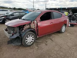 Salvage cars for sale at Colorado Springs, CO auction: 2018 Nissan Versa S