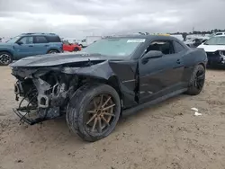 Salvage cars for sale at Houston, TX auction: 2013 Chevrolet Camaro ZL1