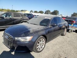 Salvage cars for sale at Sacramento, CA auction: 2014 Audi A6 Premium Plus