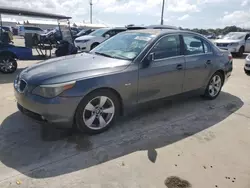 Salvage cars for sale at Riverview, FL auction: 2005 BMW 530 I