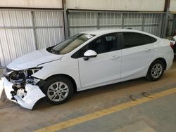 Chevrolet salvage cars for sale: 2019 Chevrolet Cruze LS