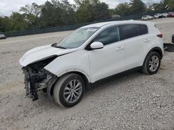 Salvage cars for sale at Madisonville, TN auction: 2019 KIA Sportage LX