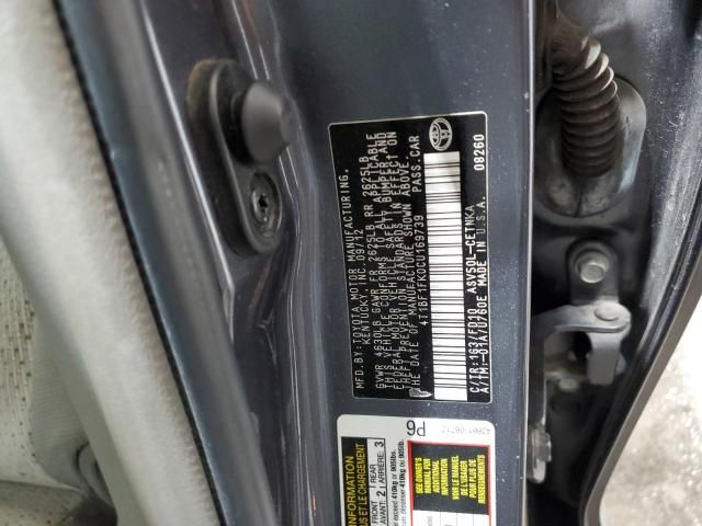 2012 Toyota Camry Base