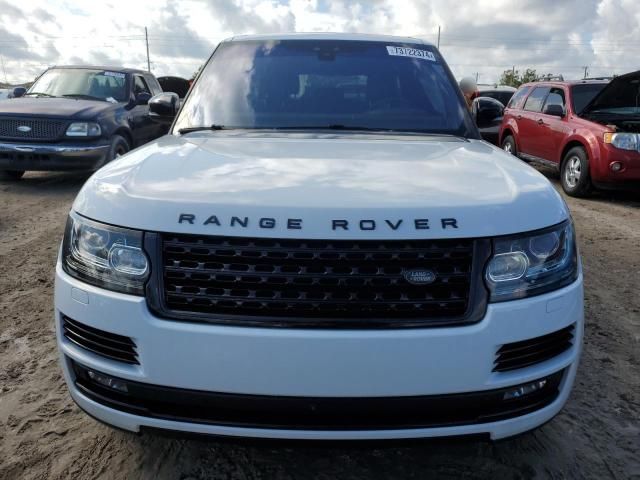 2017 Land Rover Range Rover HSE