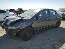 Salvage cars for sale at Antelope, CA auction: 2011 Honda Civic LX