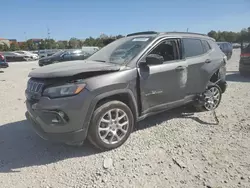 Salvage cars for sale at Columbus, OH auction: 2022 Jeep Compass Latitude LUX