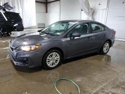 Salvage cars for sale at Albany, NY auction: 2018 Subaru Impreza Premium Plus