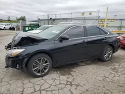 Salvage cars for sale at Dyer, IN auction: 2017 Toyota Camry LE