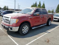 Salvage trucks for sale at Rancho Cucamonga, CA auction: 2013 Ford F150 Supercrew