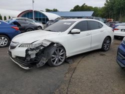 Acura TLX Tech Vehiculos salvage en venta: 2015 Acura TLX Tech