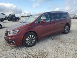 Salvage cars for sale at Taylor, TX auction: 2022 Chrysler Pacifica Hybrid Touring L