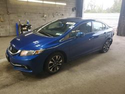 Honda salvage cars for sale: 2013 Honda Civic EXL