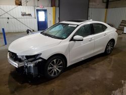 Salvage cars for sale at Glassboro, NJ auction: 2017 Acura TLX