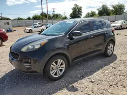 Salvage cars for sale at Oklahoma City, OK auction: 2017 KIA Sportage LX