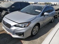 Subaru Vehiculos salvage en venta: 2017 Subaru Impreza Premium Plus