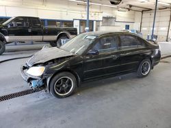 Honda Civic ex salvage cars for sale: 2001 Honda Civic EX