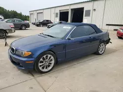 Salvage cars for sale at Gaston, SC auction: 2004 BMW 330 CI