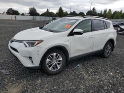 Toyota rav4 salvage cars for sale: 2018 Toyota Rav4 HV LE