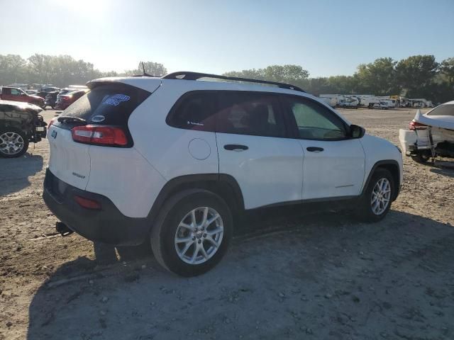 2016 Jeep Cherokee Sport