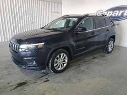 Salvage cars for sale at Tulsa, OK auction: 2019 Jeep Cherokee Latitude