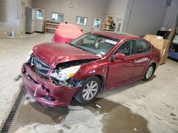 Salvage cars for sale at West Mifflin, PA auction: 2010 Subaru Legacy 2.5I Premium