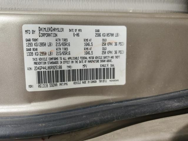 2006 Dodge Grand Caravan SXT