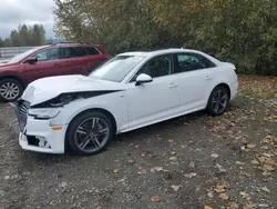 2018 Audi A4 Premium Plus en venta en Arlington, WA