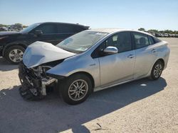 Salvage cars for sale at San Antonio, TX auction: 2018 Toyota Prius